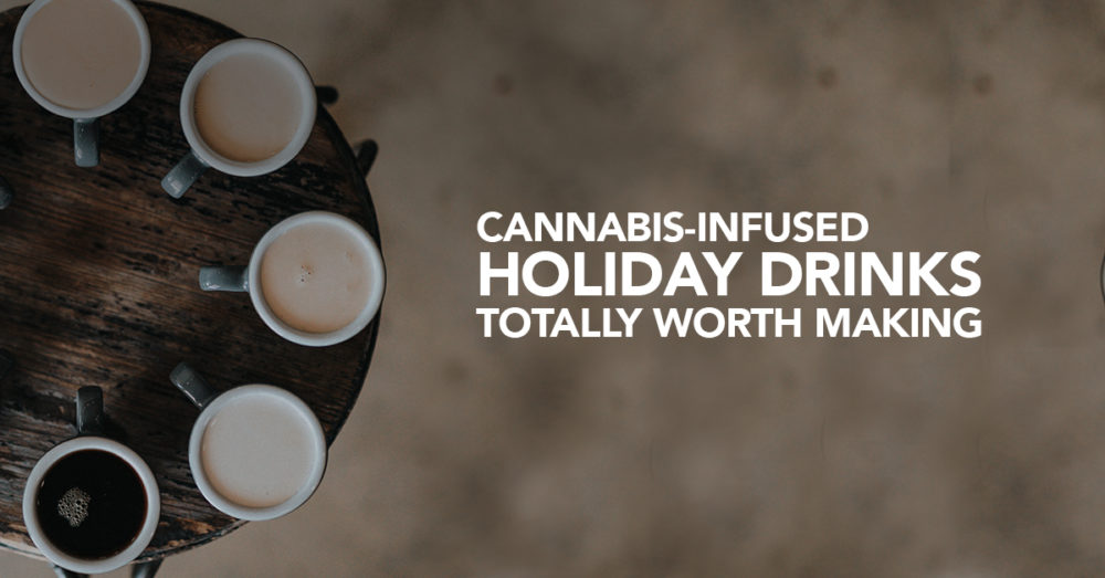 cannabis holiday drinks