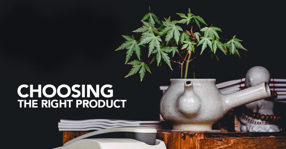 Choosing the right cannabis product
