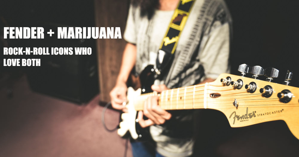 fender guitars and marijuana